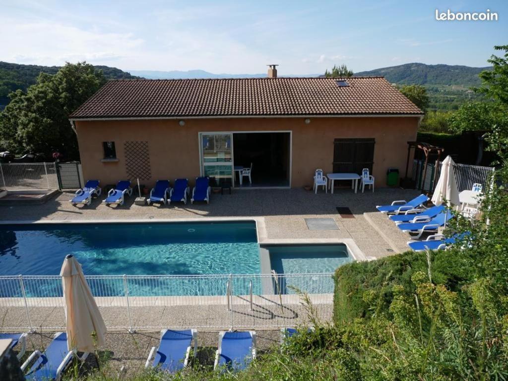 Les Terrasses De L'Ardeche Hotell Salavas Eksteriør bilde
